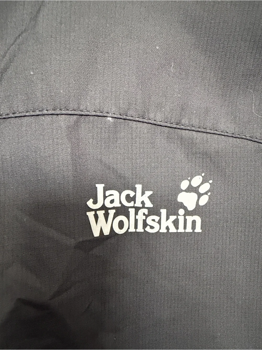 JACK WOLFSKIN BLACK SOFTSHELL FULL ZIP VEST WOMENS XL